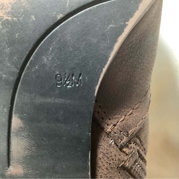 Nine West boots brown size 9.5 M - Picture 11 of 11